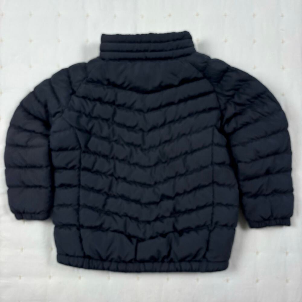 Ralph Lauren Puffer Coat Boys/Girls 24M Gray Quilted Jacket Preppy Pony - Picture 3 of 9
